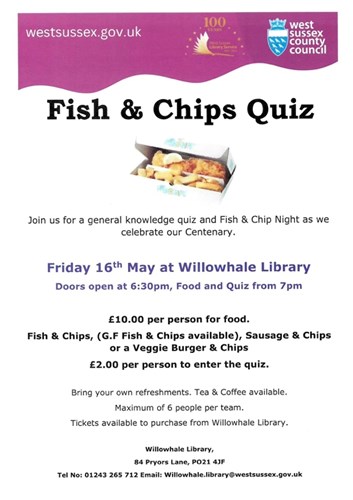 Fish and Chips Quiz